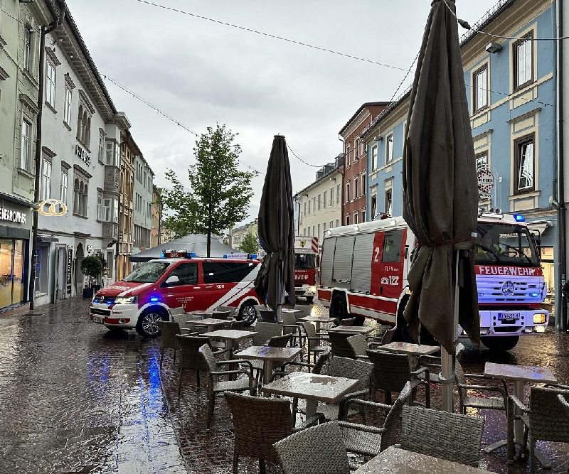 Rauchentwicklung – Innenstadt Geschäft Hauptplatz (Bild 2)